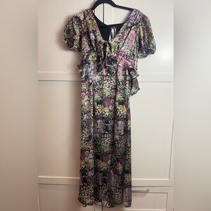 Topshop Floral Dress